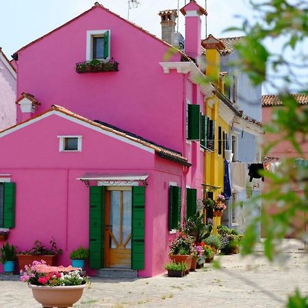 Night Galleria Holiday Home - Bed & Art In Burano - The Pink House Εξωτερικό φωτογραφία